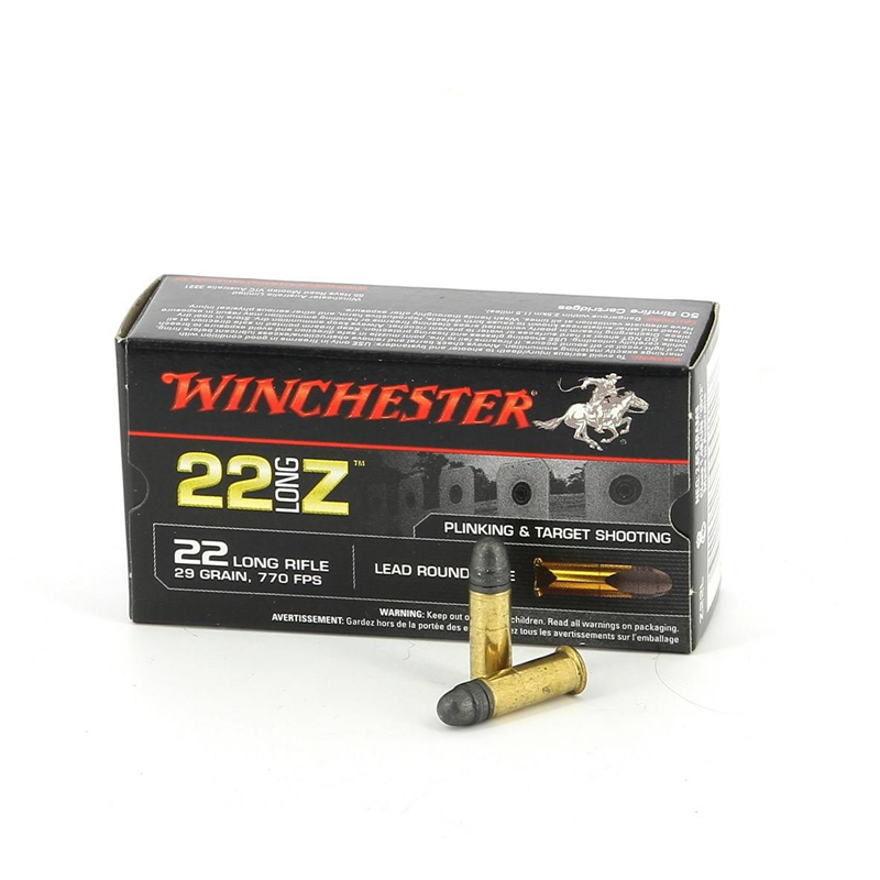 WINCHESTER 22LR SANS POUDRE X50Armurerie PBG 62 Munitions petits calibres