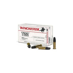 WINCHESTER 22LR CUIVRE T22 X50Armurerie PBG 62 Munitions petits calibres