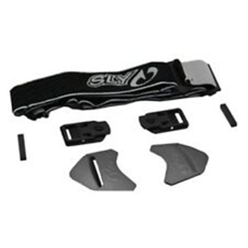 STRAP KIT SLY PROFIT BLACK/TITANIUMArmurerie PBG 62 Accessoires et écrans masques