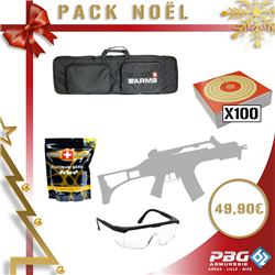 PACK NOEL CADEAUX AIRSOFTArmurerie PBG 62 Pack pistolet